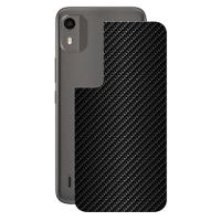 Película para Nokia C12-Traseira Fibra Carbono Preta-Gshield - 1