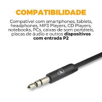 Cabo Auxiliar P2 - 1 Metro - Preto - Gshield