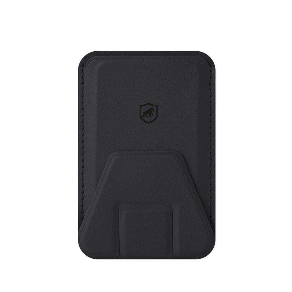 Carteira Magsafe com Kickstand - Porta Cartão Magnético - Preta - Gshield - 2