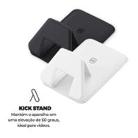 Carteira Magsafe com Kickstand - Porta Cartão Magnético - Preta - Gshield - 7