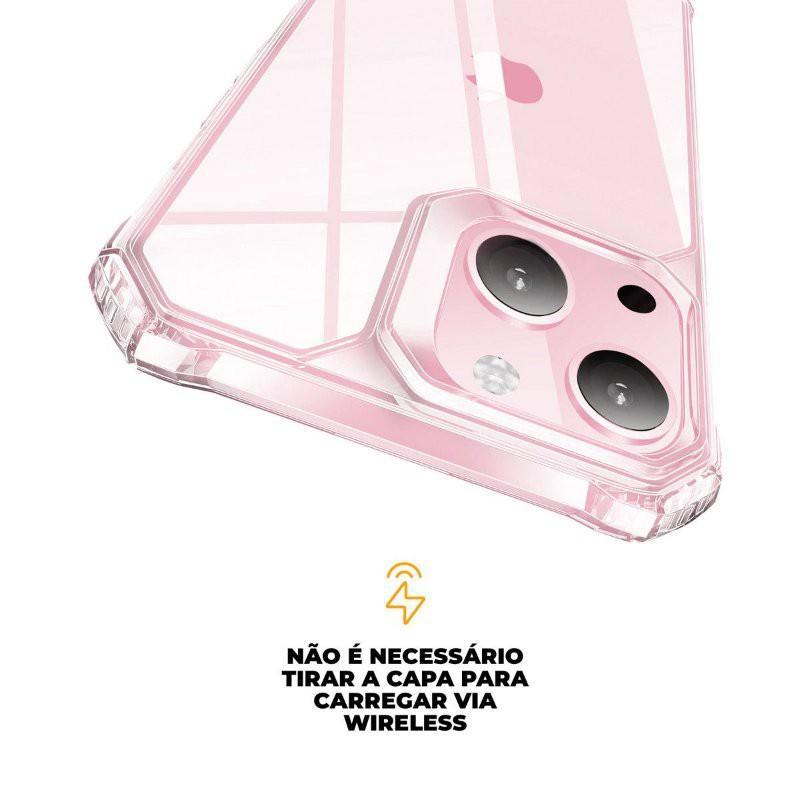 Capa case capinha para iPhone 14 Plus - Clear Proof - Gshield - 7