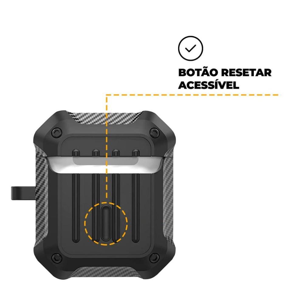 Capa para Airpods 1/2 - Fiber - Gshield - 2