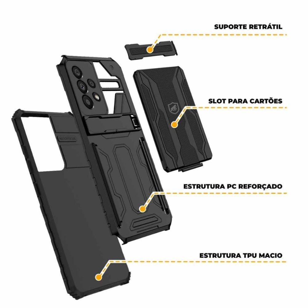 Capa para Samsung Galaxy A73 5G - Guardian - Gshield - 4