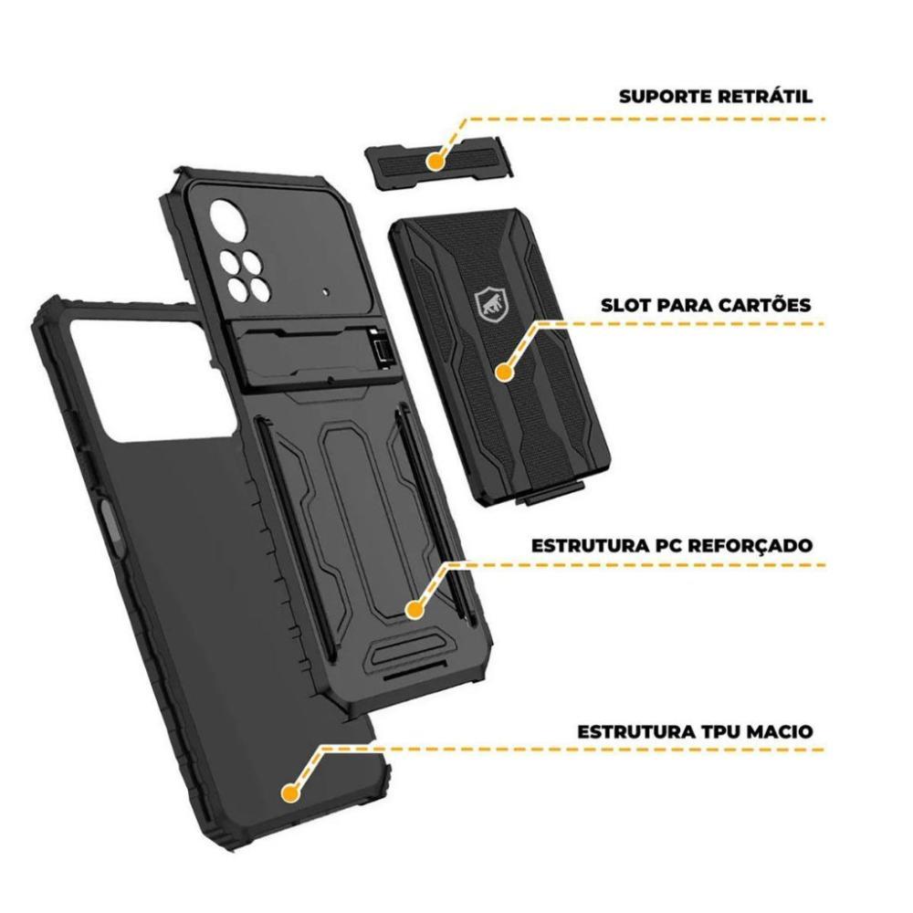 Capa para Xiaomi Poco X4 Pro 5G - Guardian - Gshield - 4