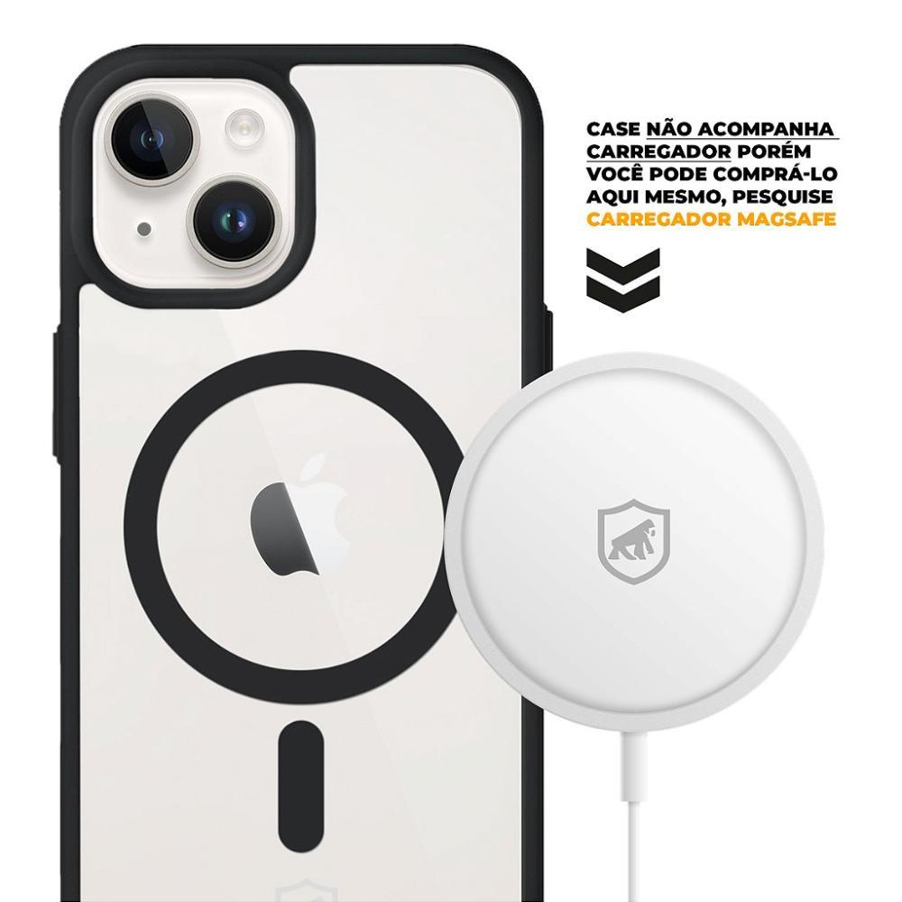 Capa Magsafe Preta e Pelicula Coverage para iPhone14-Gshield - 3