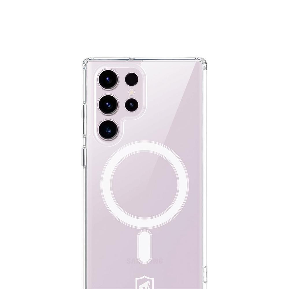 Capa MagSafe para Galaxy S23 Ultra - Transparente - Gshield - 2