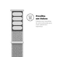 Pulseira para Apple Watch 42 / 44 / 45MM Ballistic - Branco - Gshield - 2