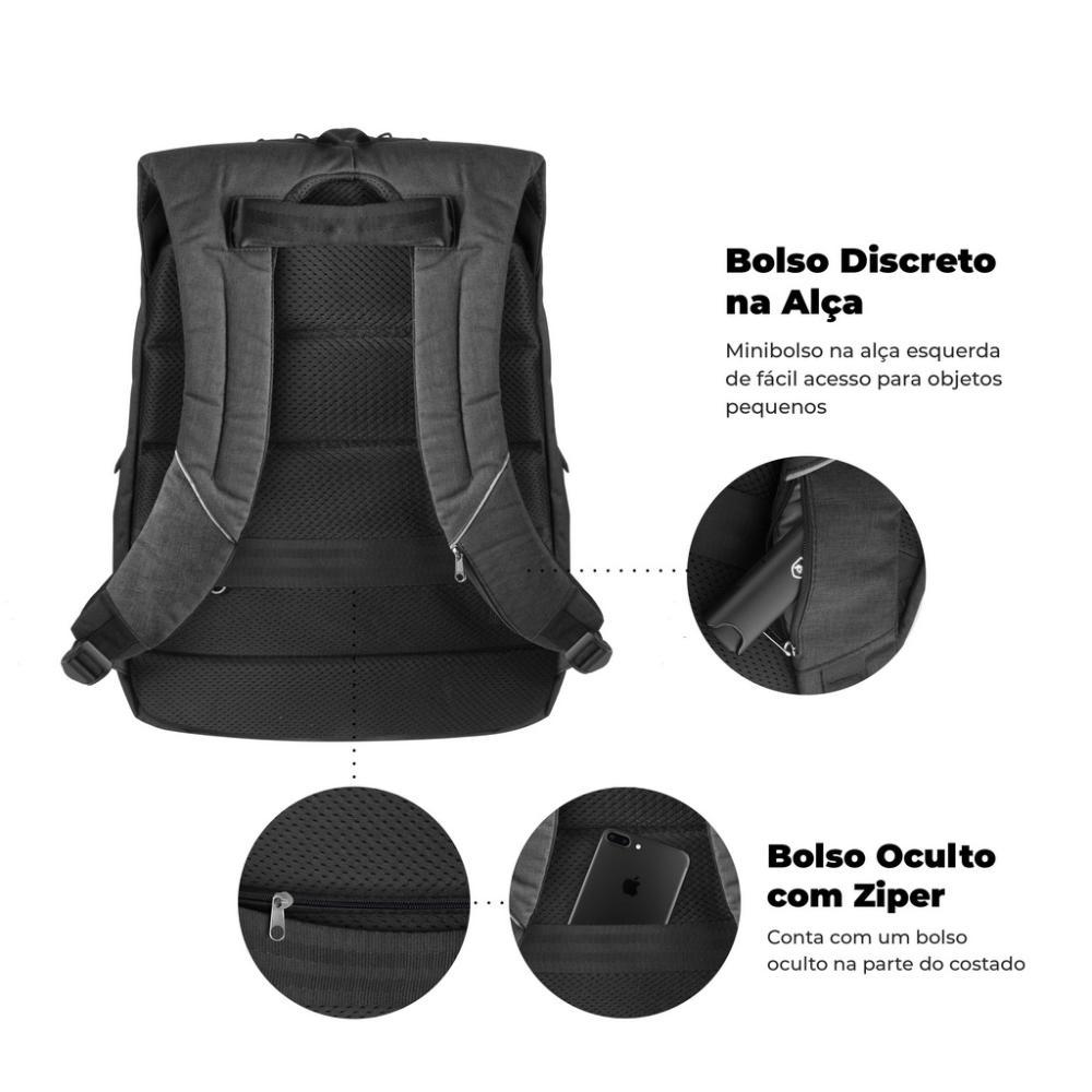 Mochila Locker com antifurto - Gshield - 3