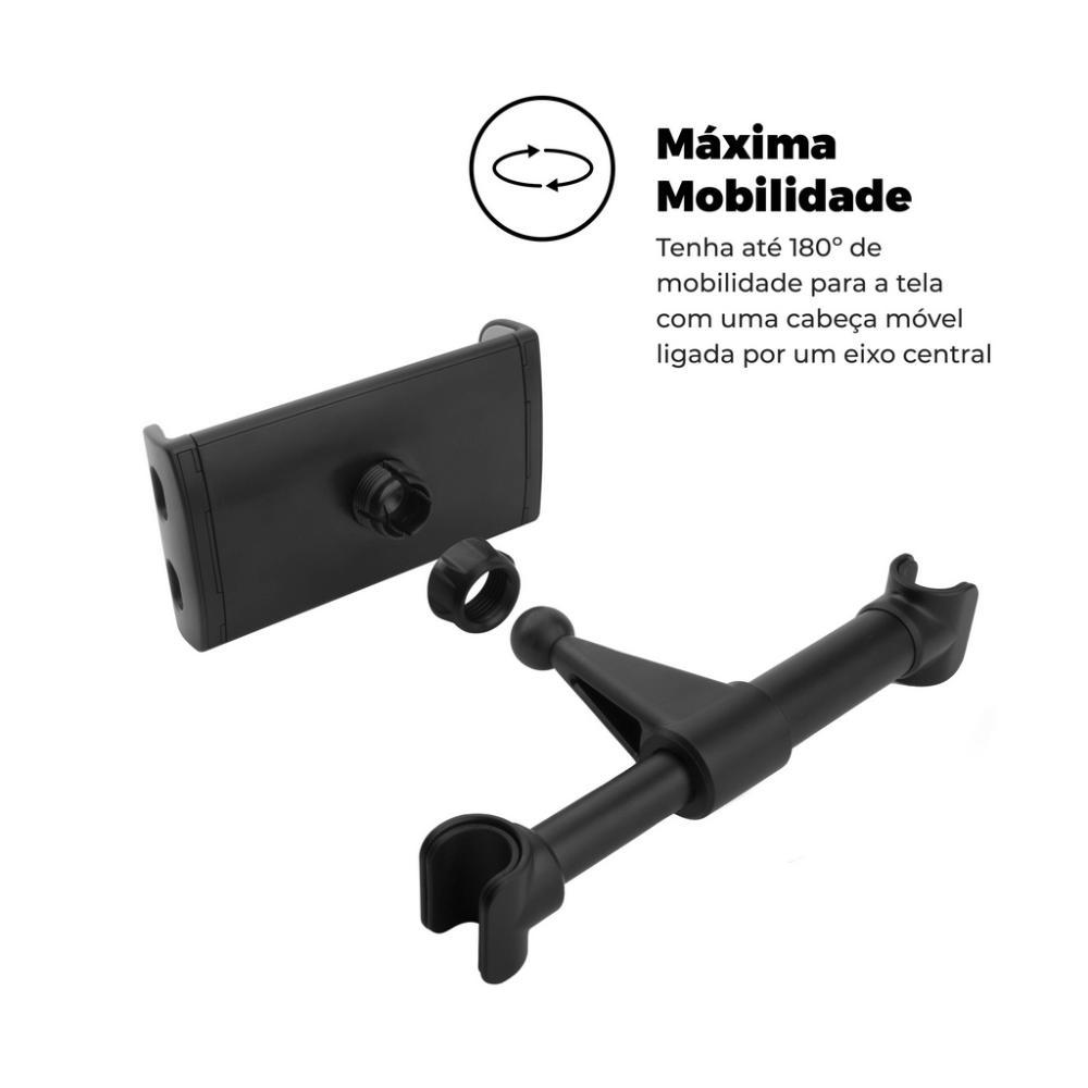 Suporte Veicular Tank Car para encosto do carro compatível com celular e Tablet's de até 11 polegadas - Gshield - 2