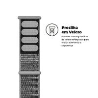 Pulseira para Apple Watch 42 / 44 / 45MM Ballistic - Cinza - Gshield - 2