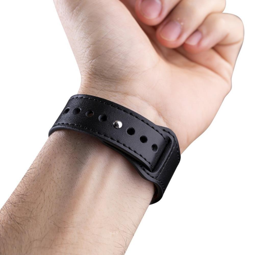 Pulseira de Couro para Apple Watch 38 / 40 / 41MM - Preta - Gshield - 6