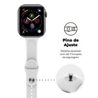 Pulseira para Apple Watch 42 / 44 / 45MM Ultra Fit - Branco - Gshield - 2