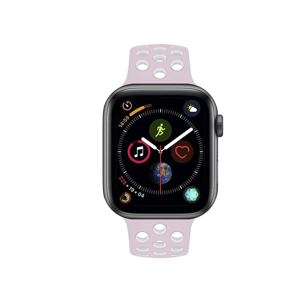 Pulseira para Apple Watch Armor Running 49MM- Rosa e Branco - Gshield - 4