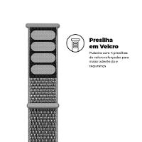 Pulseira para Apple Watch Ballistic 49MM - Cinza - Gshield - 2