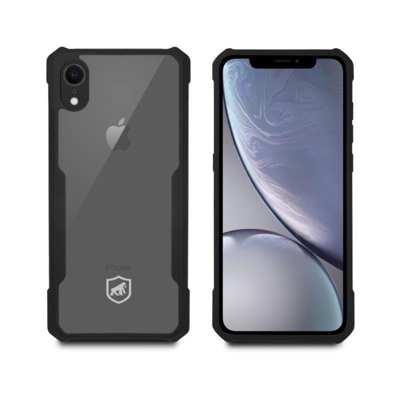 Capa Dual Shock X e Pelicula Coverage para iPhone XR-Gshield - 4