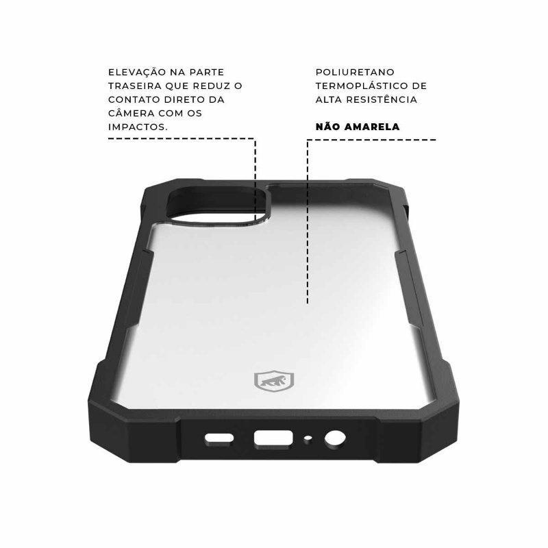 Capa Dual Shock X e Pelicula Coverage para iPhone 13-Gshield - 5