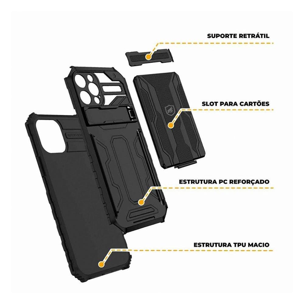 Capa para Samsung Galaxy S23 Plus - Snap Guardian - Gshield - 5