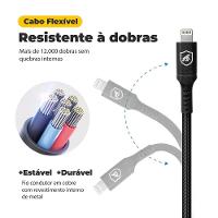 Cabo Survivor para Lightning / USB 1,5m - Gshield - 3