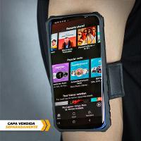 Kit Snap Guardian - Clip + Braçadeira + Capa case capinha para Samsung Galaxy S22 Ultra - Gshield