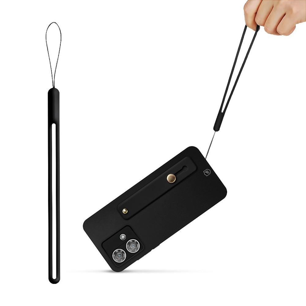 Kit Capa case capinha Silicon Veloz para Samsung Galaxy A54 + Ring Socket + Cordão - Preto - Gshield - 10