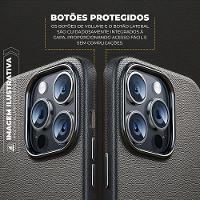 Capa case capinha para iPhone 15 Pro - Couro Dual Magsafe - Preta - Gshield