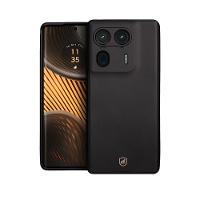 Capa case capinha para Motorola Moto Edge 50 Ultra - Silicon Veloz -  Preta - Gshield - 1