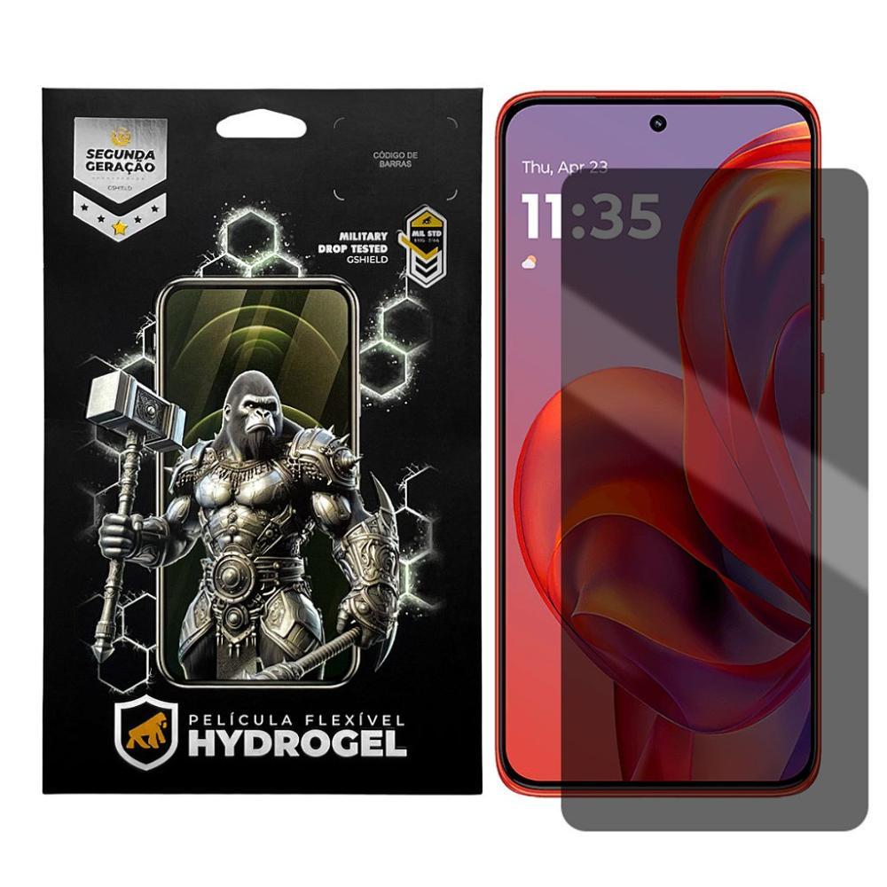 Película para Motorola Moto Edge 50 Neo 5G - Privacidade Hydrogel - Gshield - 1