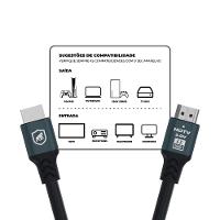 Cabo Survivor - HDMI - 2m - Preto - Gshield - 5