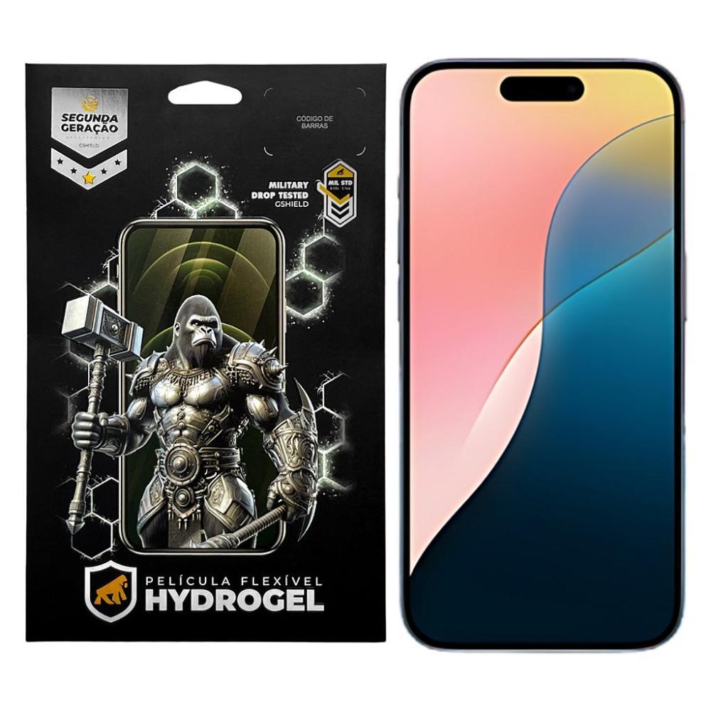 Película para iPhone 16 - Hydrogel Gamer Fosca - Gshield - 1