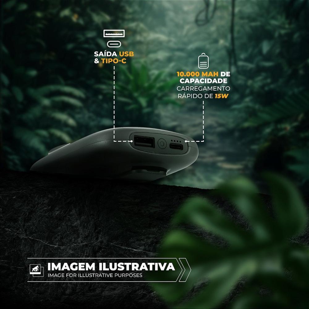 Carregador Portátil Wireless Magsafe 2 em 1-Survivor-Gshield - 3