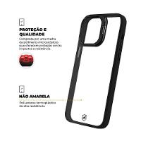 Kit Capa case capinha Gravity Preta e Película Ultra Safe para iPhone 15 Pro - Gshield - 5