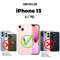 Capa para iPhone 13 - Preta - Silicon Cloud - Gshield - 2