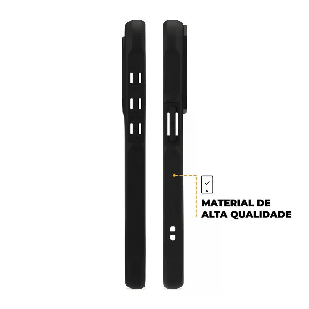 Kit Capa case capinha Dual Shock Sense e Pelicula Ultra Glass para iPhone 15 - Gshield - 4