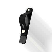 Kit Capa Silicon Veloz para Samsung Galaxy A05 + Ring Socket + Cordão - Preto - Gshield