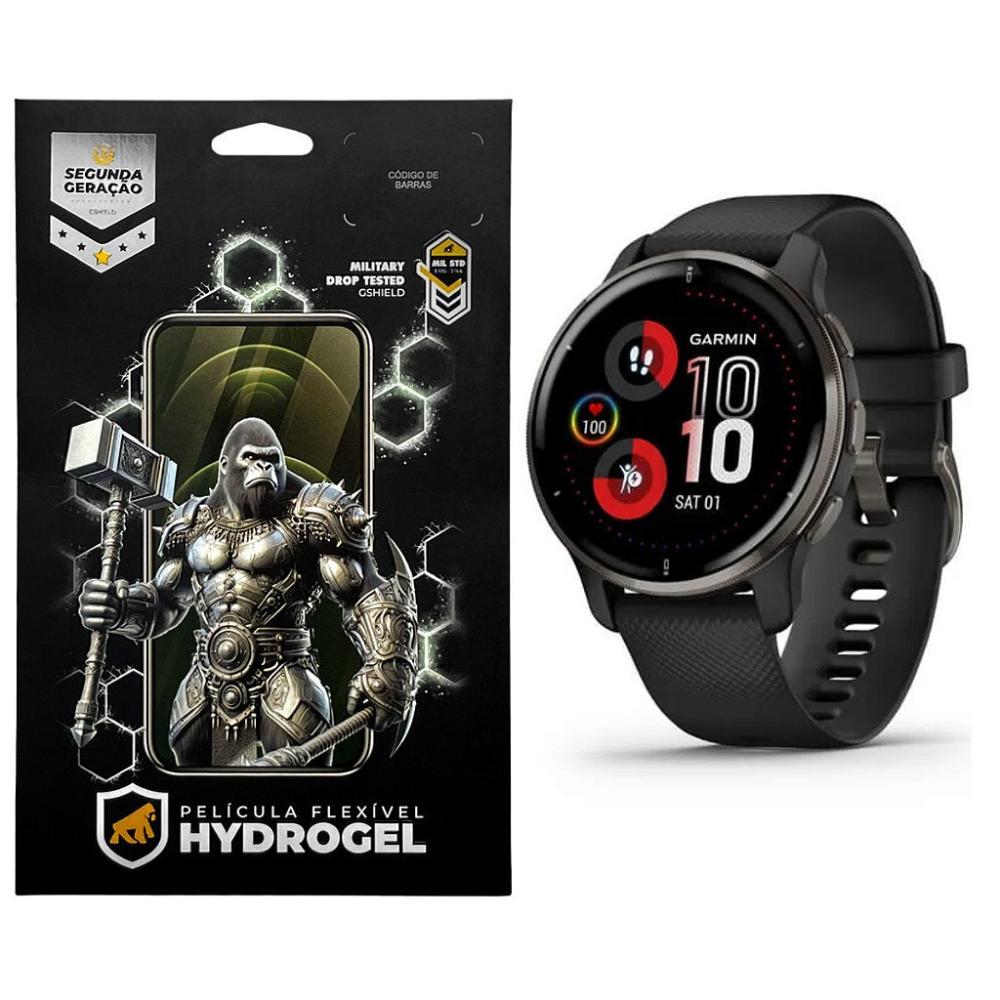 Película para Garmin Venu 2 Plus - Hydrogel HD - Gshield - 1