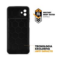 Capa para Samsung Galaxy A04 - Symetric Preta - Gshield - 4