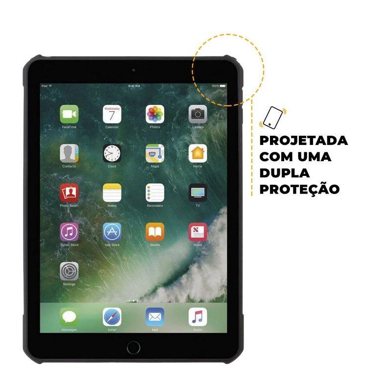 Kit Capa case capinha Dual Shock X e Caneta Dinamic para iPad Pro 9.7 - Gshield - 9