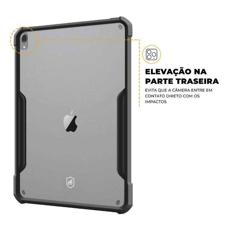Kit Capa case capinha Dual Shock X e Caneta Dinamic para iPad Pro 12.9 (2018 / 2020 / 2021 / 2022) - Gshield - 10