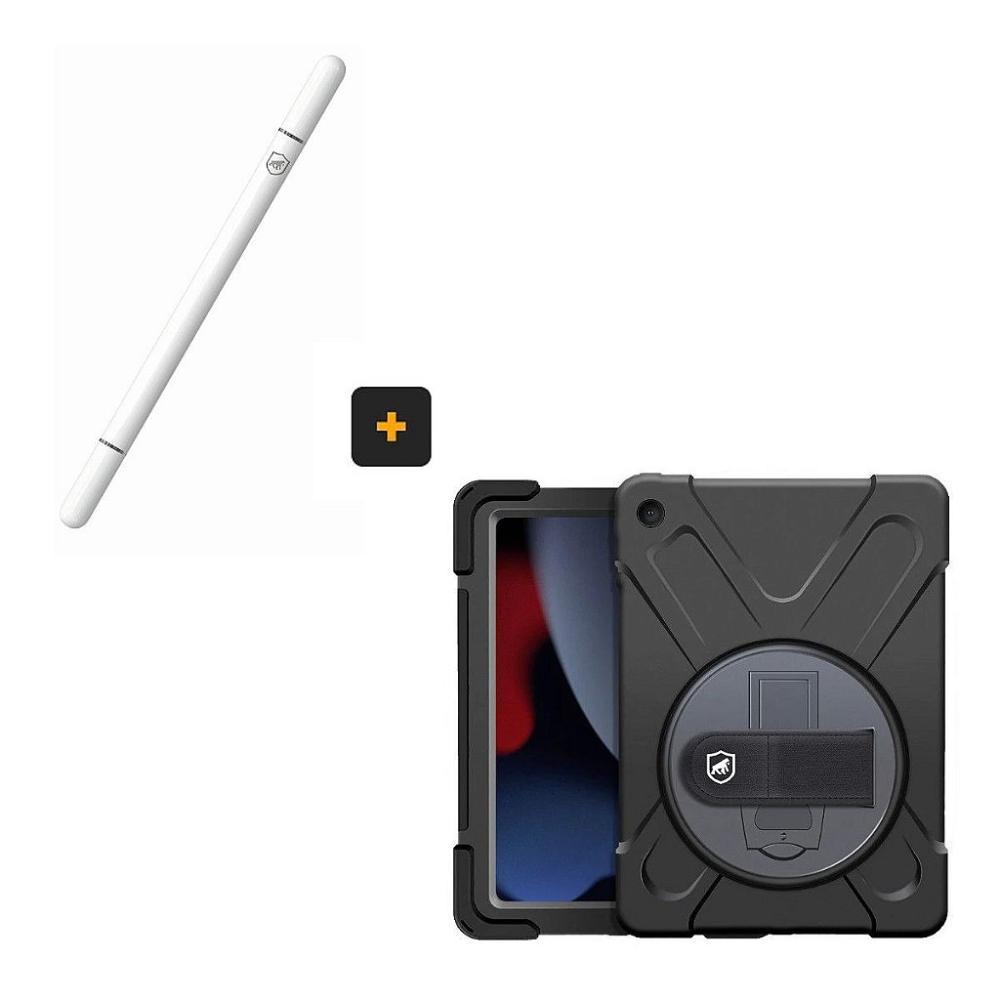 Kit Capa case capinha Phantom e Caneta Dinamic para iPad 10.2 ( 7 / 8 / 9 Geração) - Gshield - 1