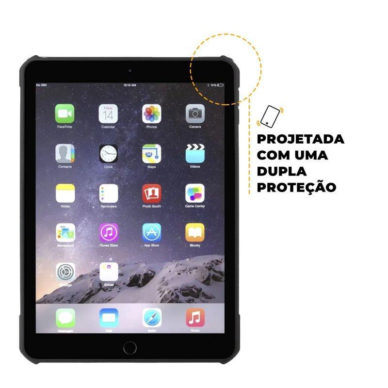 Kit Capa case capinha Dual Shock X e Caneta Dinamic para iPad Air 2 - Gshield - 8