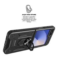 Kit Capa case capinha Dinamic Cam e Película Hydrogel HD para Samsung Galaxy Z Flip 6 - Gshield