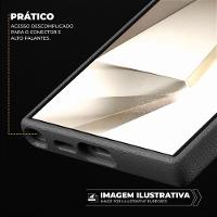 Capa case capinha para Samsung Galaxy S24 Ultra - Couro Dual Magsafe Preta - Gshield - 5