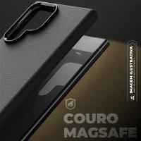Capa case capinha para Samsung Galaxy S24 Ultra - Couro Dual Magsafe Preta - Gshield - 7