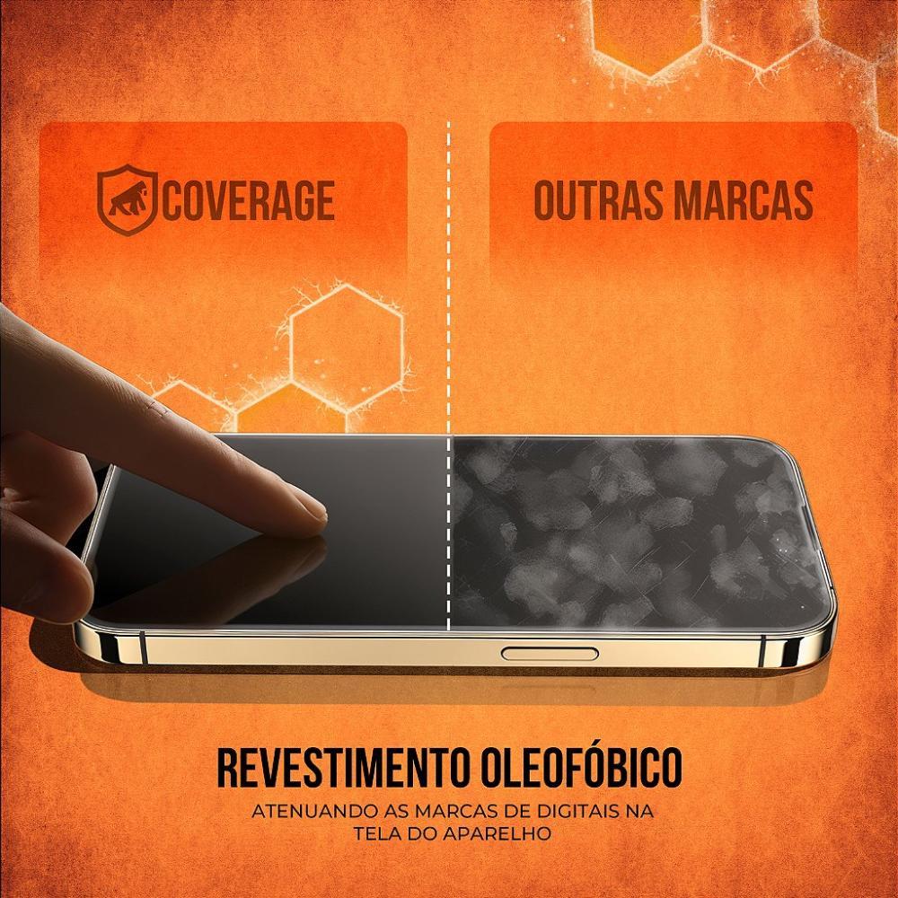 Película para iPhone 16 - Coverage 5D Pro Preta - Gshield - 6