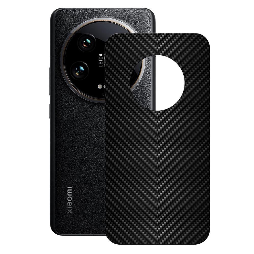 Película para Xiaomi 14 Ultra - Traseira de Fibra de Carbono Preta - Gshield - 1
