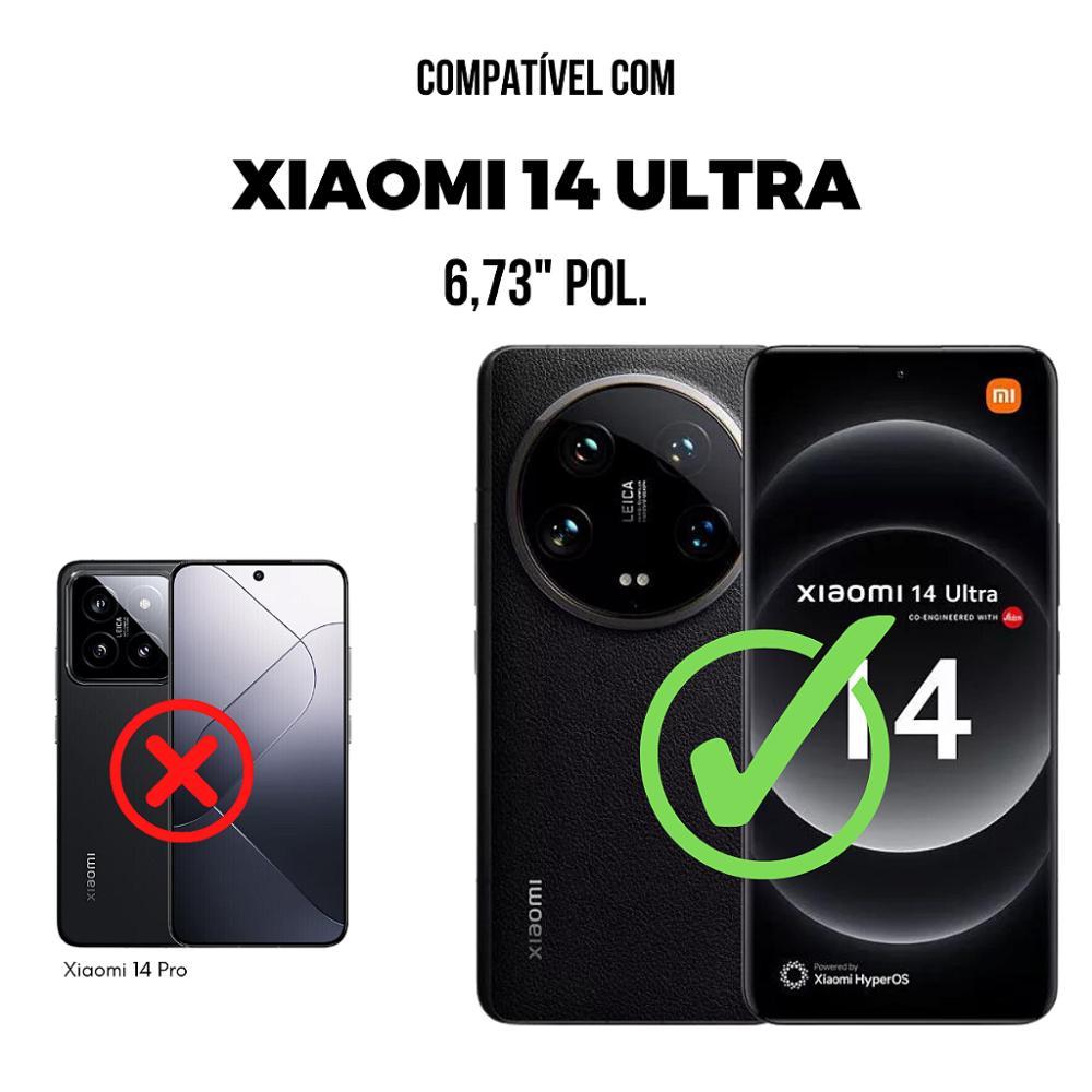Película para Xiaomi 14 Ultra - Traseira de Fibra de Carbono Preta - Gshield - 2