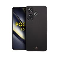 Capa case capinha para Xiaomi Poco F6 5G - Silicon Veloz - Preta - Gshield - 1