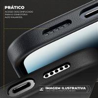 Kit Capa case capinha Couro Dual Magsafe e Pelicula Defender Pro Privacidade para iPhone 15 Pro Max - Gshield - 5