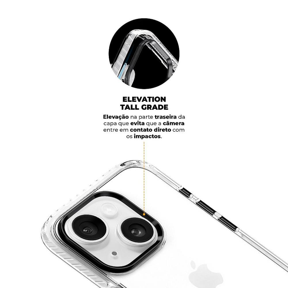 Kit Capa case capinha Urus Branca e Película Ultra Safe para iPhone 15 - Gshield - 3