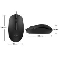 Mouse Óptico com Fio - HP - 3